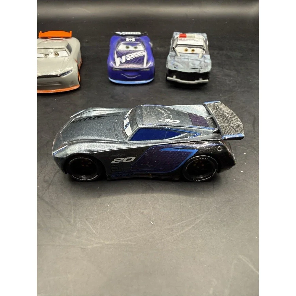 Disney Pixar Cars - 1:55 SCALE *PLASTIC* APPLE RACER NEXT GEN JP. DRIVE Lot of 6